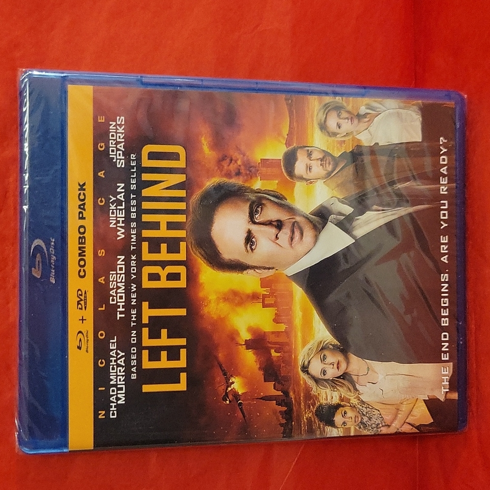 😎 NWT Left Behind Blu-ray movie film